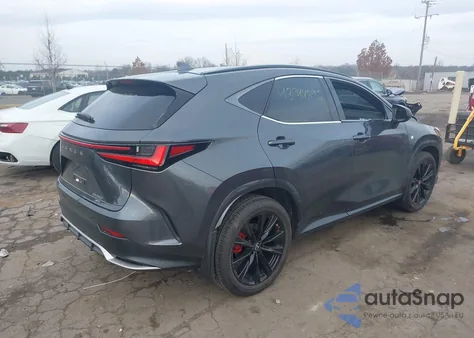 2022 Lexus Nx 350 F Sport Handling from USA, damaged, VIN 2T2KGCEZXNC006085